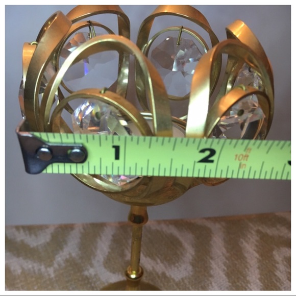 Weinfurtner Accents Weinfurtner 24k Gold Crystal Candleholder Poshmark